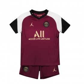 Fußballtrikots Paris Saint-Germain Kinder 2020-2021 Kurzarm Ausweichtrikot kaufen